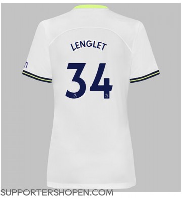 Tottenham Hotspur Clement Lenglet #34 Hemma Matchtröja Dam 2022-23 Kortärmad